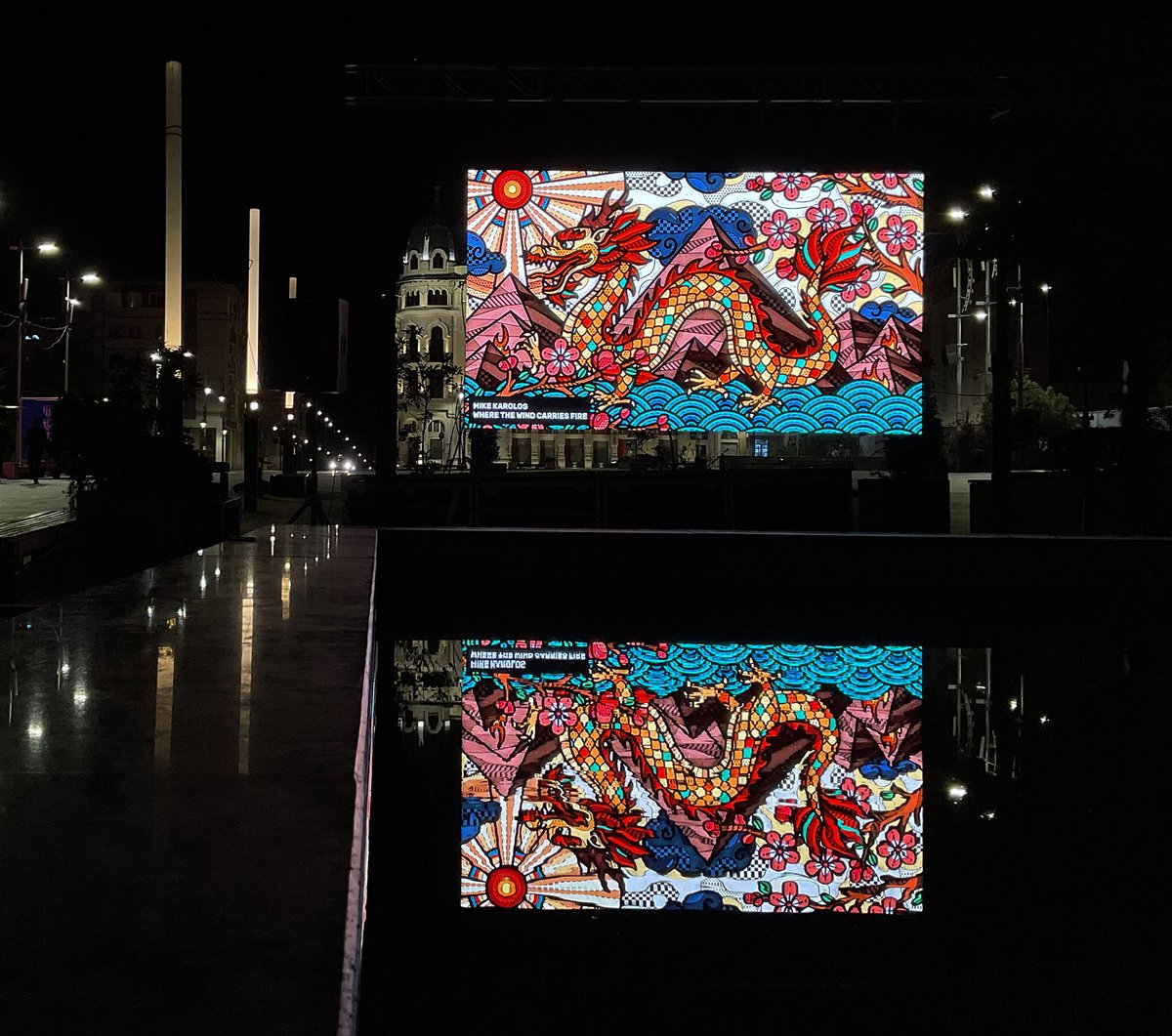 SmirapDesigns's tweet image. Gm ☀️

My artwork "Where the Wind Carries Fire" was displayed at CRYPTOART V10.0. in partnership with the Philharmonic of Oltenia in Craiova, Romania. Part of the Craiova Jazz Festival. Curated by @NONE32X32 &amp;amp; @ArtBeesGallery