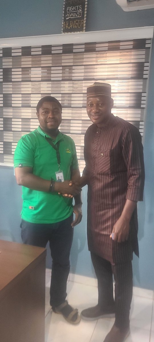Sango Youth Wake up:

I recently met with <a href="/Samsonprolific/">Farmer Samson Ogbole</a> CEO of Soiless Farm, Awowo, to discuss the involvement of Sango Youths in his EYiA program. 
He graciously awarded 10 training slots to the youths in Sango Ward in Ado-Odo/Ota as a proceed of the visit. 
Thank you SAM.