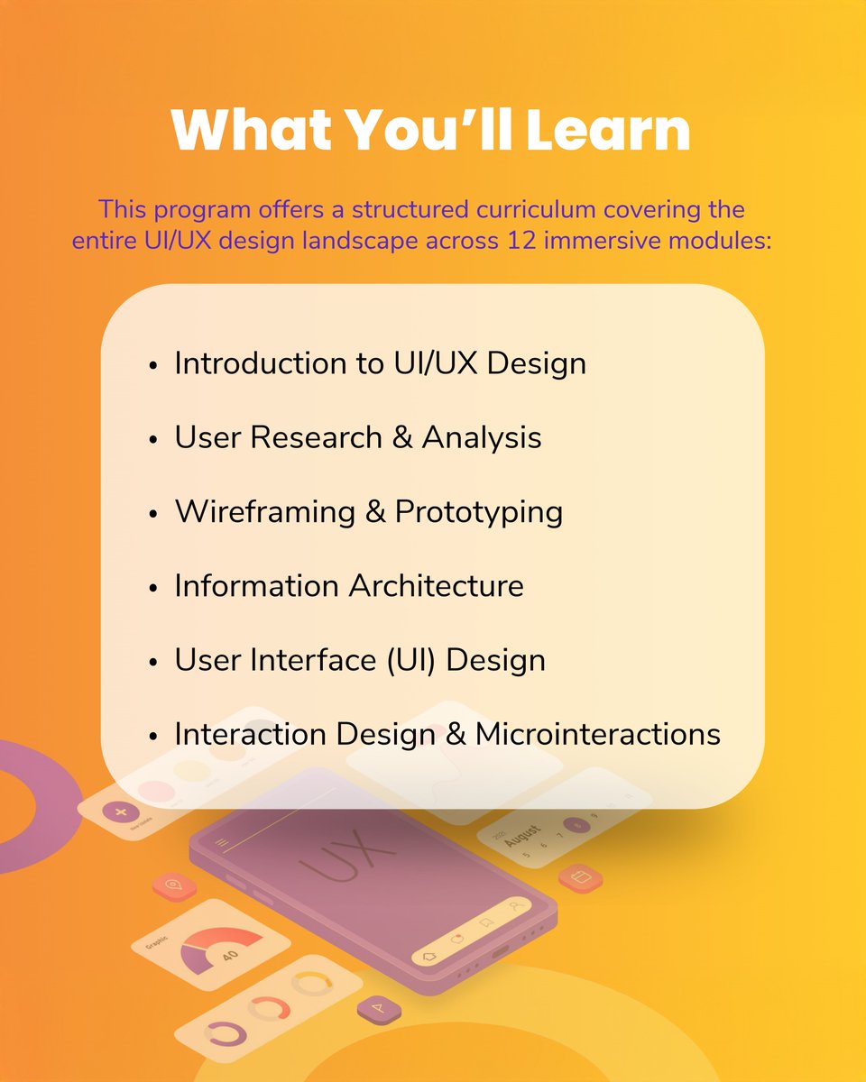 YuvabeAuroville's tweet photo. Level up your design career! Our 12-module UI/UX program covers user research, prototyping, usability testing, design thinking, and AI in design. Build skills and become industry-ready. 
#Yuvabe #BridgeProgram #uiuxdesign https://t.co/EZDmSC1L81