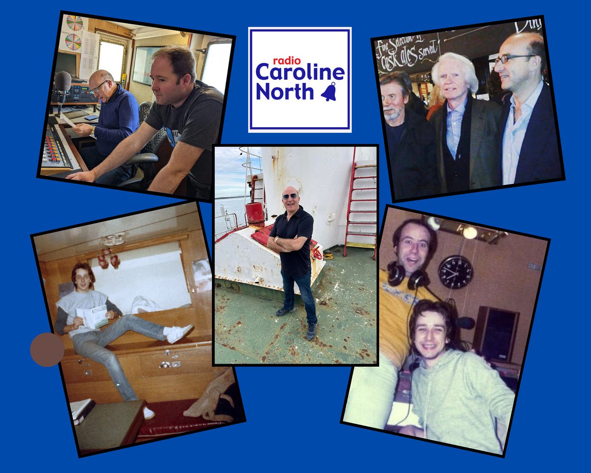TheRadCaroline's tweet photo. Tune in to Radio Caroline North this weekend - LIVE from Ross Revenge - as we welcome back former Caroline DJ Paul McKenna. Paul, a household name as a TV hypnotist and best-selling author, is making a welcome return to Ross Revenge where his radio journey began in 1984 https://t.co/RjiDRZ14te