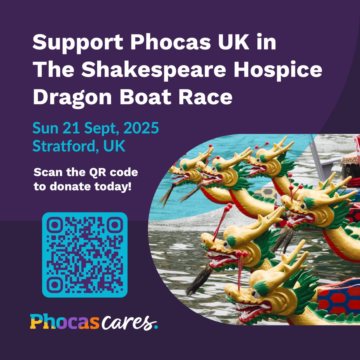 🚣‍♂️ A brave crew from Phocas UK are swapping laptops for paddles and diving headfirst into The Shakespeare Hospice Dragon Boat Race on 21 Sept 2025!

If you’d like to support the team along with <a href="/TheBardsHospice/">The Shakespeare Hospice</a>, you can donate here:
phoc.as/462LbUA

#PhocasCares