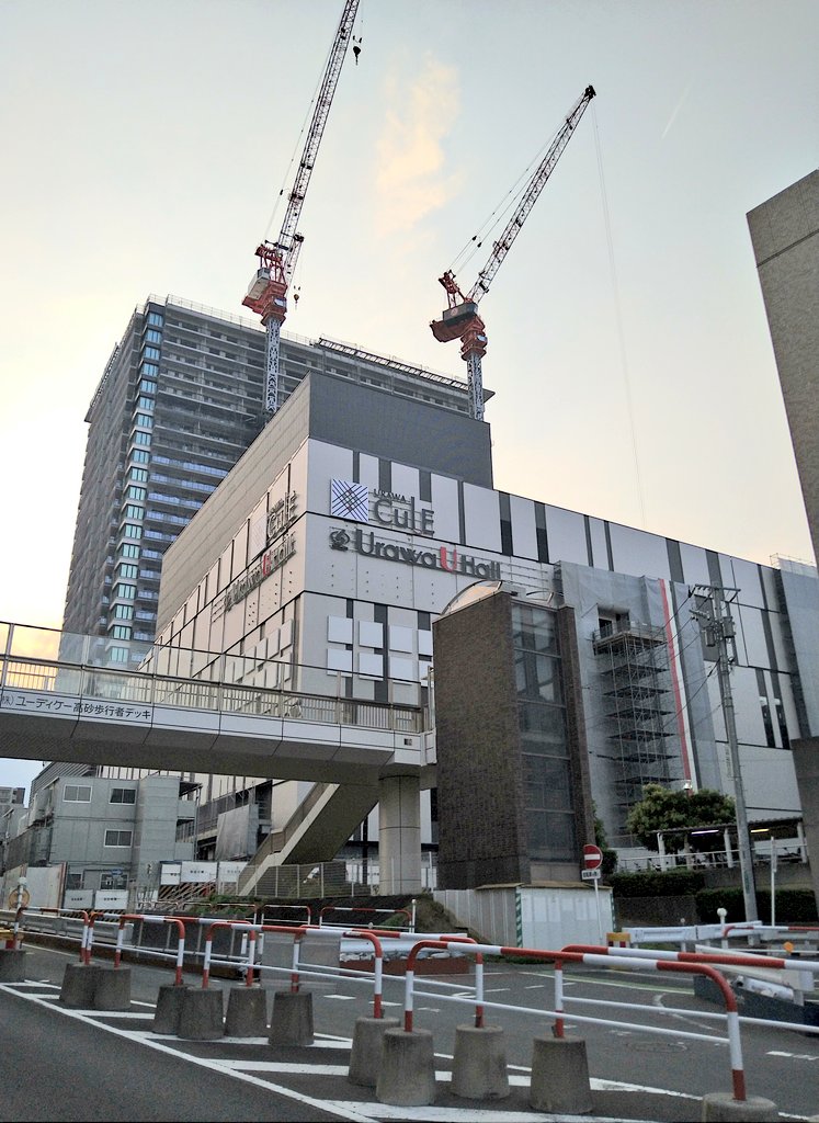浦和駅前の再開発ビルの外観が現れた
完成が楽しみ