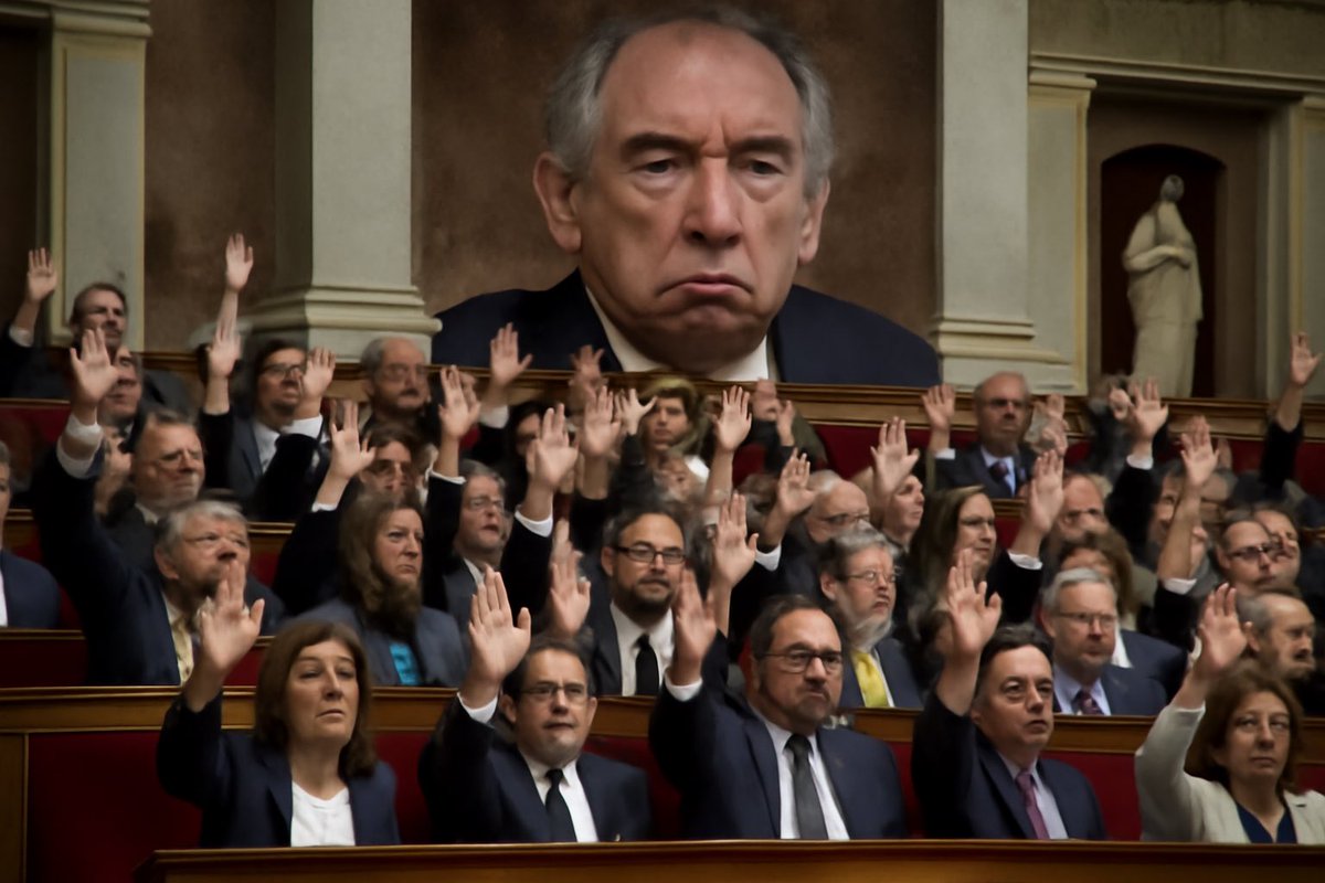 La sanction de l’Assemblée nationale contre François Bayrou, avec 364 voix contre sur 577, est bien plus qu’un simple revers : c’est un désaveu clair et net d’une politique menée sans écouter le pays ! Ce vote massif marque la fin d’un épisode fait d’annonces creuses  Hélas !