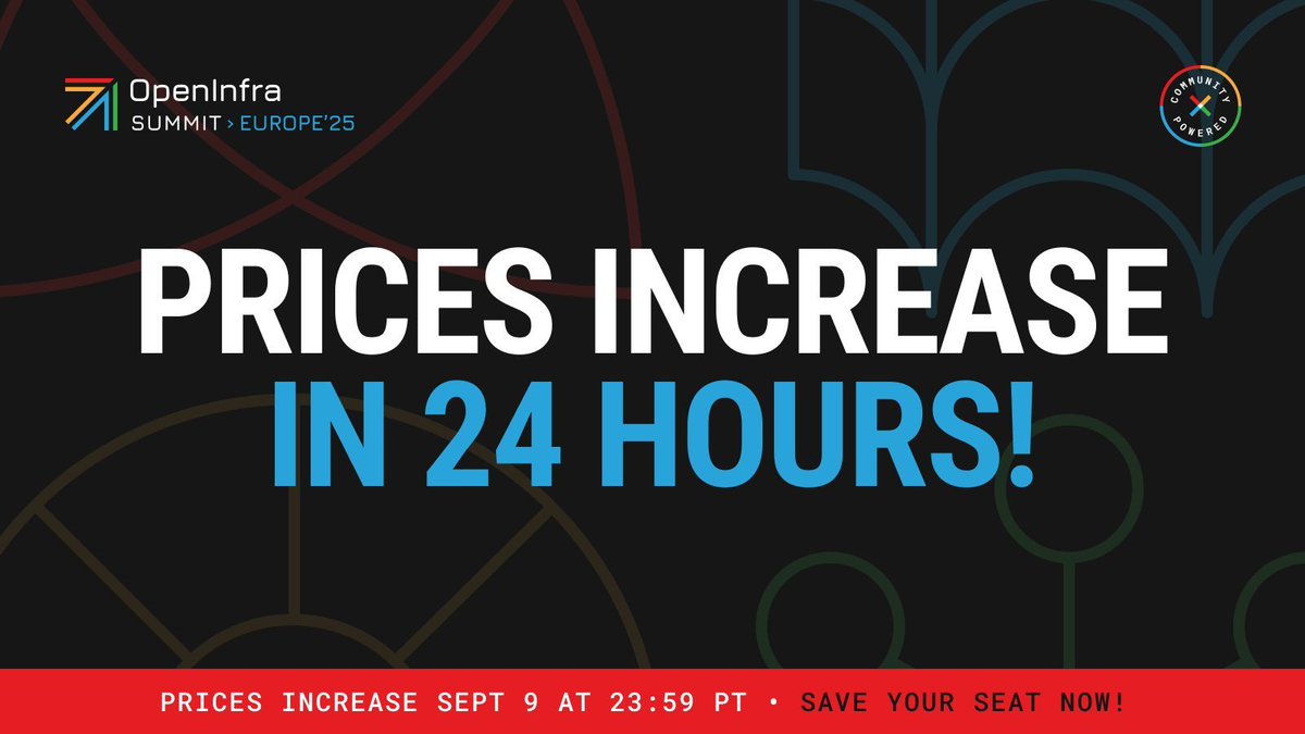 OpenInfra Foundation tweet media