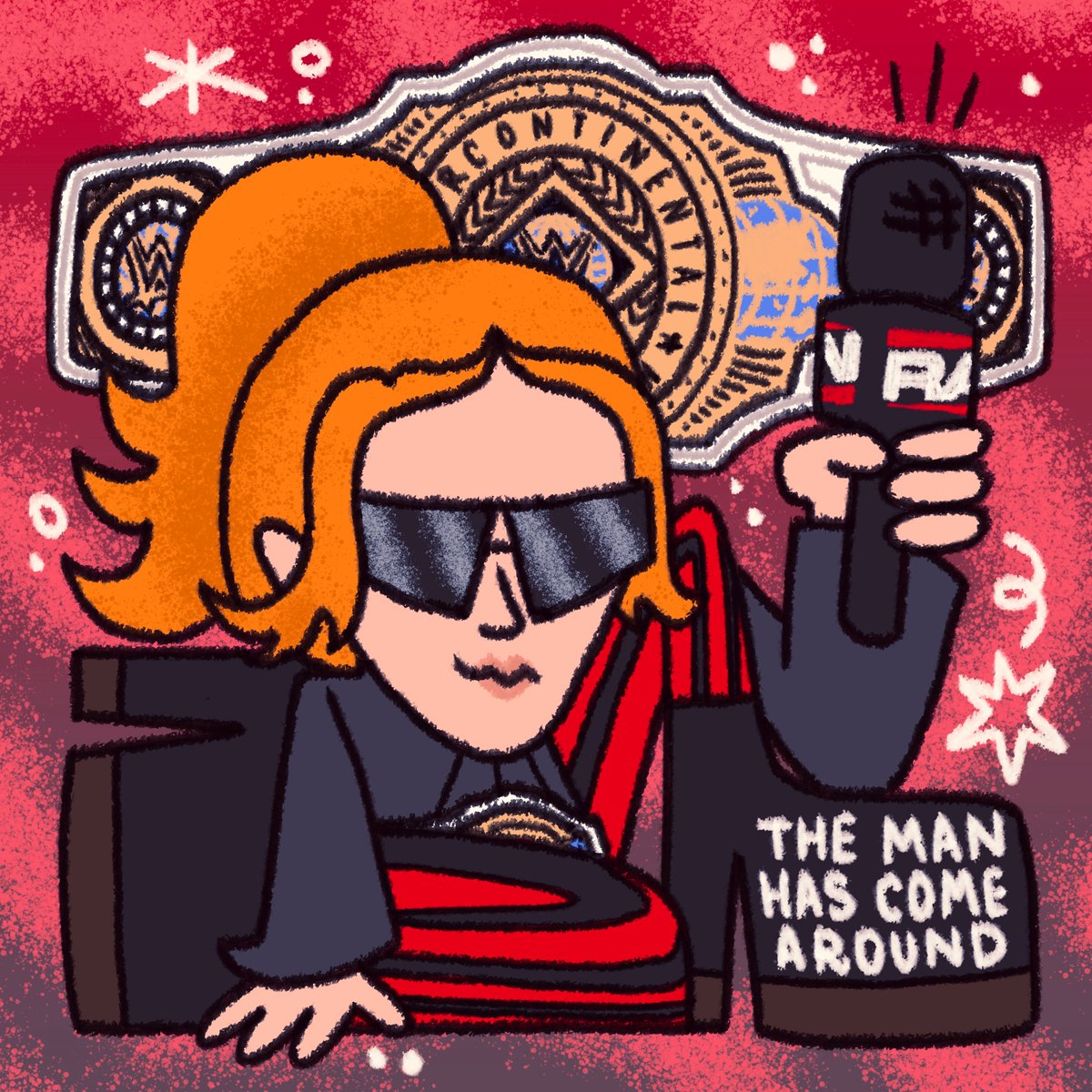 Becky Lynch from last week's Monday Night Raw in 🇫🇷 @beckylynchwwe #wwe
