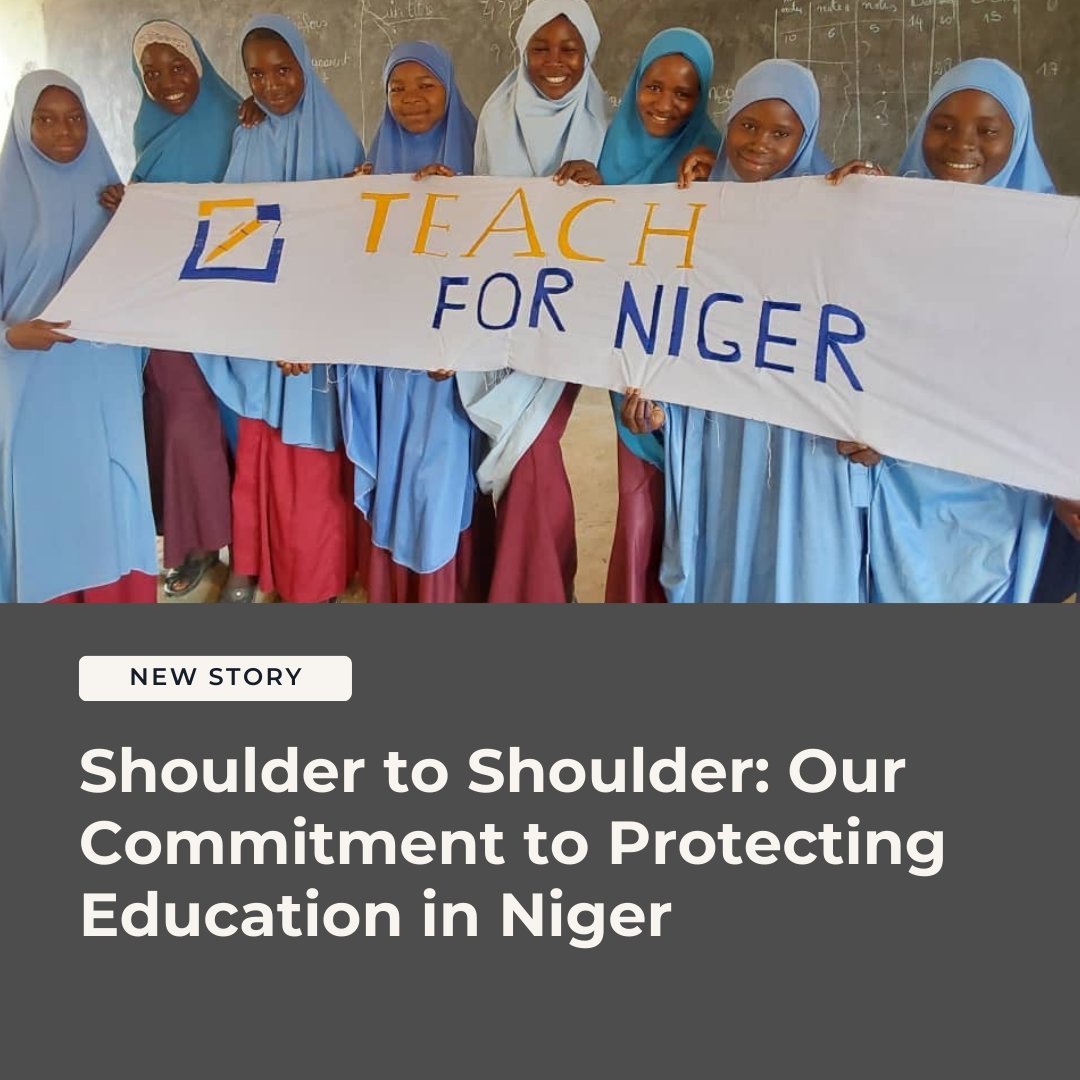 TeachForAll's tweet image. “Education is not just a right, but a lifeline that helps generations survive crises and build a sustainable future” 

Nouredine Abdoulaye, CEO of @Teachforniger, shares the work they are doing to ensure that schools remain a safe space to learn.

 🔗brnw.ch/21wVAkR