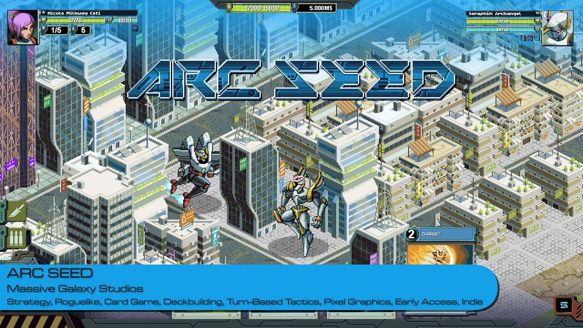OverageGmngCom's tweet image. OG plays ARC SEED!
youtube.com/watch?v=BbVbAt…

Like &amp;amp; Sub!

@massivegalaxy

#ARCSEED #TurnBasedStrategy #MechCombat #Deckbuilding #TacticalGaming #SciFiGaming #PixelArt #IndieGameTrends #IndieWatch #IndieDev #GameDev #IndieGameDev #IndieGame #IndieGames #Gameplay #LetsPlay #Gaming