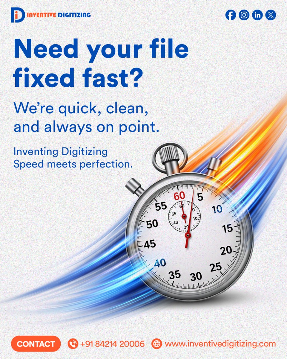 Fast, clean, and perfect ✨ We fix your files in no time!