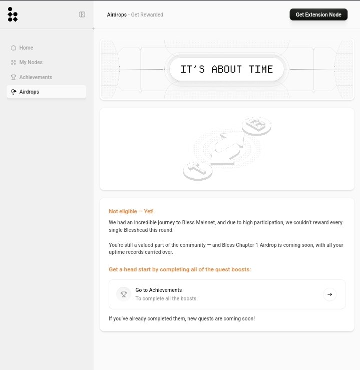 Not eligible for Bless 

💔💔