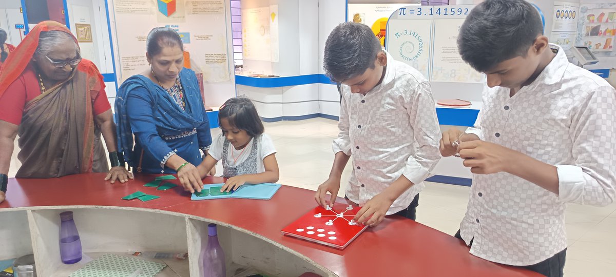 dscgulbarga's tweet image. &quot;Unlocking minds through fun&quot;! Puzzle activity for the students and general public at @dscgulbarga a unit of @ncsmgoi 
#puzzles #mathspuzzle #brainteaser 
@gssjodhpur @Rao_InderjitS @secycultureGOI @PIB_India