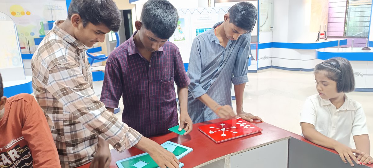 dscgulbarga's tweet image. &quot;Unlocking minds through fun&quot;! Puzzle activity for the students and general public at @dscgulbarga a unit of @ncsmgoi 
#puzzles #mathspuzzle #brainteaser 
@gssjodhpur @Rao_InderjitS @secycultureGOI @PIB_India