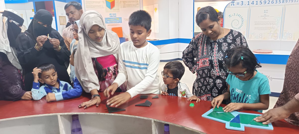 dscgulbarga's tweet image. &quot;Unlocking minds through fun&quot;! Puzzle activity for the students and general public at @dscgulbarga a unit of @ncsmgoi 
#puzzles #mathspuzzle #brainteaser 
@gssjodhpur @Rao_InderjitS @secycultureGOI @PIB_India