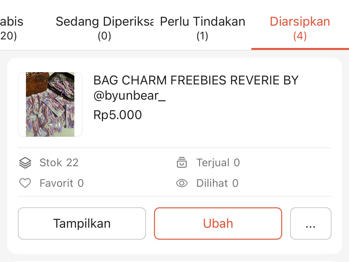 Reverie in Jakarta Online Freebies
by <a href="/byunbear_/">ber ☽̶☾ || mention after dm</a>

━𝙝𝙤𝙬 𝙩𝙤 𝙘𝙡𝙖𝙞𝙢:
• RT &amp; like this tweet
• for bbhls and exo-l ina
• limited quantity (only 22 pcs)
• s.shopee.co.id/8AMYofltT1 (co 5k no refund)
🗓 9 Sept 2025, 20.00 wib

tnc di bawah