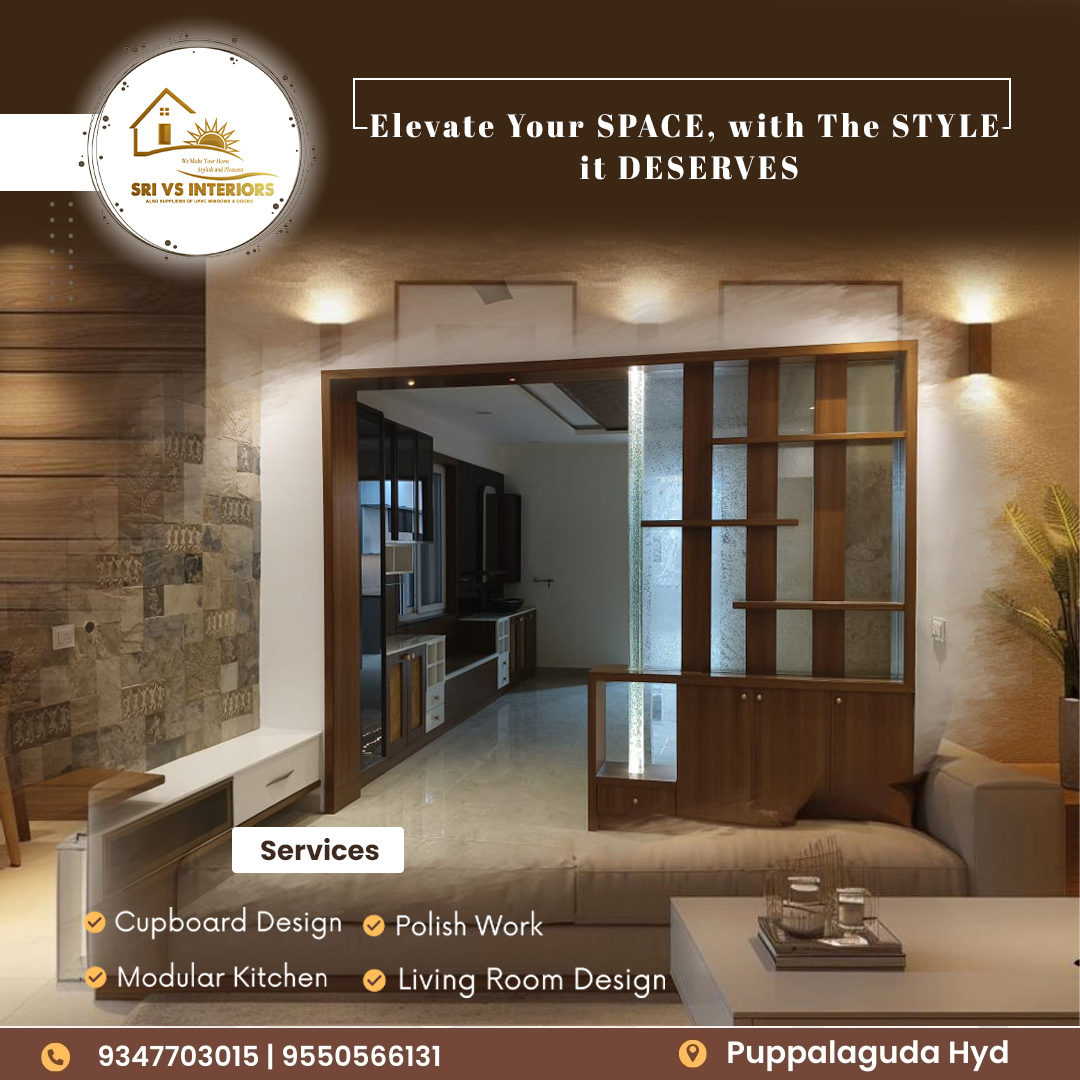 interiors_vs's tweet image. Elevate your Home With Our Sri VS Interiors – where style meets functionality 

From modern modular kitchens to elegant living room designs &amp;amp; custom cupboards 

We Create  Perfect Spaces that Reflect your Lifestyle &amp;amp; Personality

#SriVSInteriors #InteriorDesign #Puppalaguda  #HYD