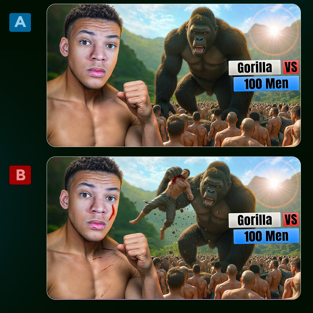 AbidEditLab's tweet image. Recent Thumbnail 👀

🔵or🔴

Feedback will be appreciated! 🫶