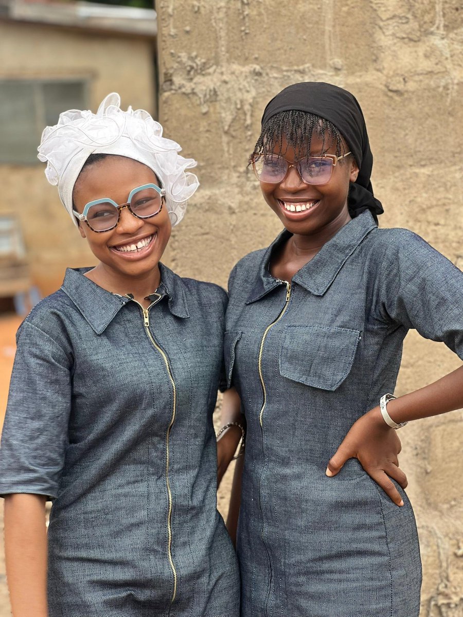 OSFcreationz's tweet photo. The story behind this denim dress marks my breakthrough into fashion design.💫

Before I made this dress, I couldn’t even cut a simple gown on my own. I always relied on my sister to help with the cutting while I focused on sewing. But at the time, she was caught up with school https://t.co/dBggqv6PoU