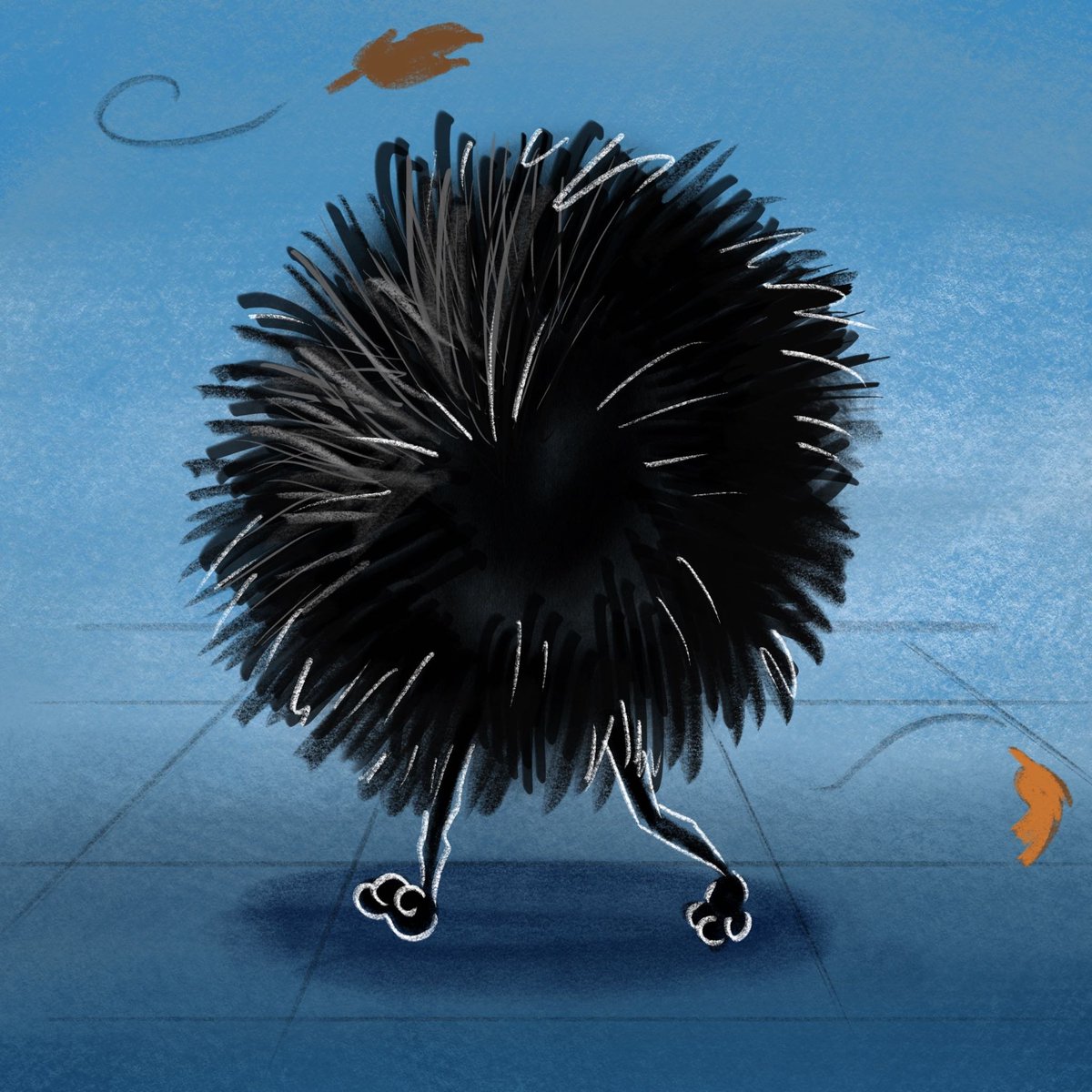 ในช่วงนี้คุณสามารถพบสติงกี้ขนฟูเดินอยู่ในโรงเรียน