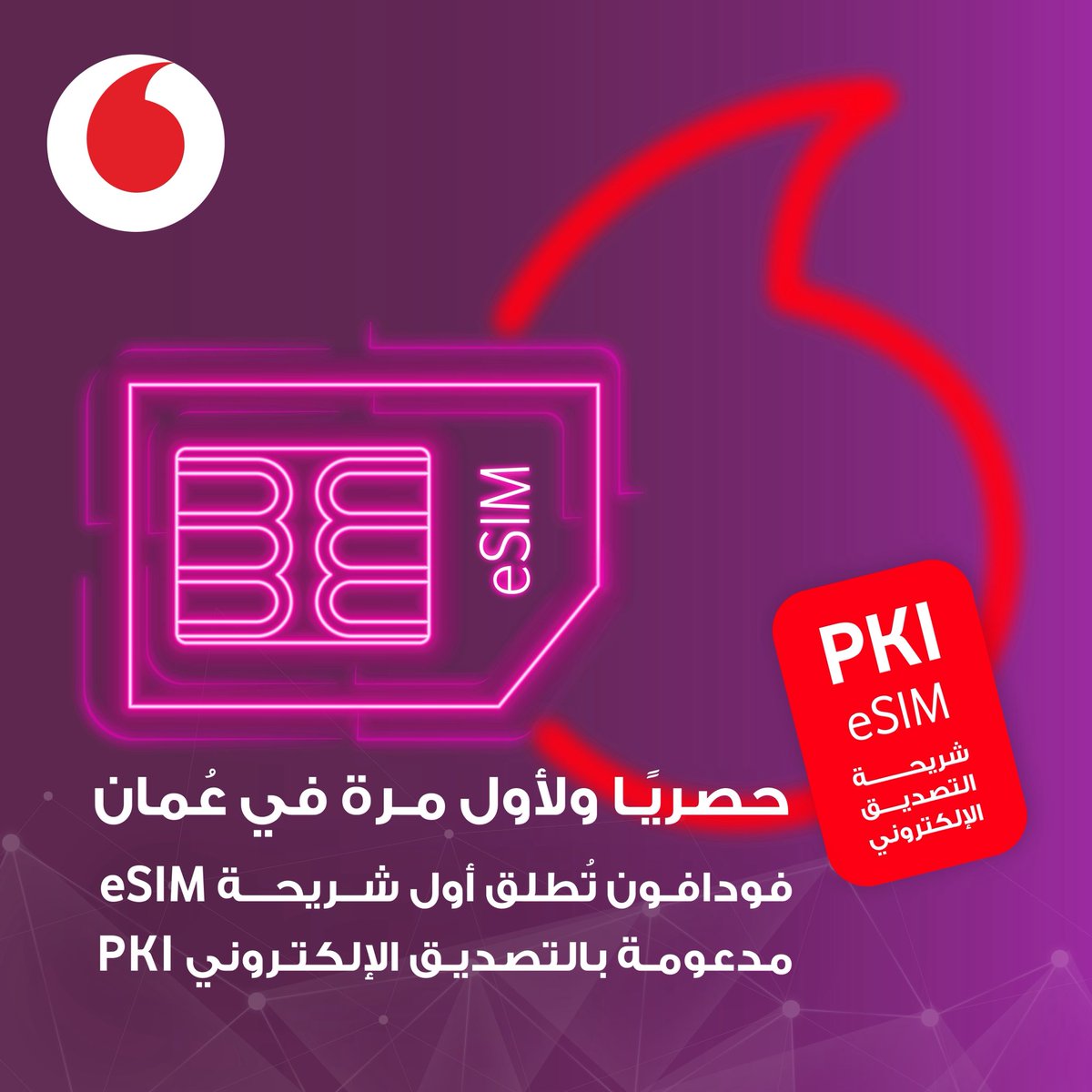 فودافـون عُمان tweet media