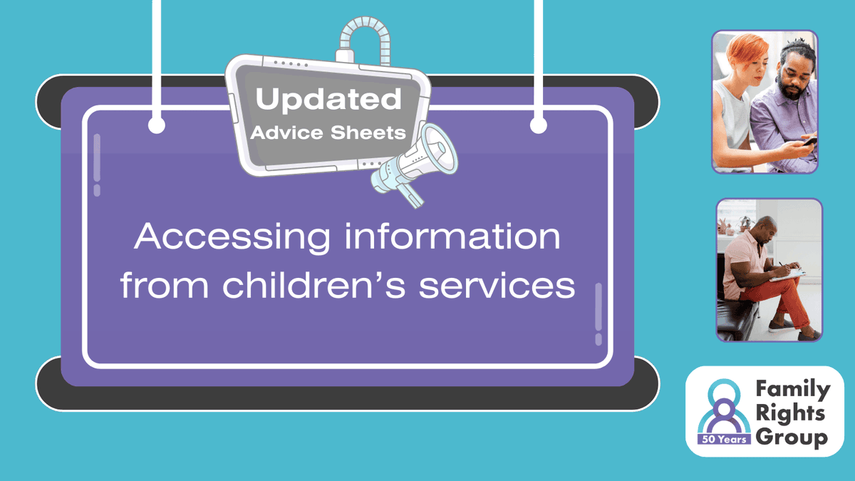FamilyRightsGp's tweet photo. 📢 Updated advice sheets on accessing info from children’s services.

We explain how to:
✅ ask to see personal information held by children’s services  
✅ make Freedom of Information requests to children's services

🔗https://t.co/CT8pHYpiq7

Please share to help others! https://t.co/aJ1pMYvxWh