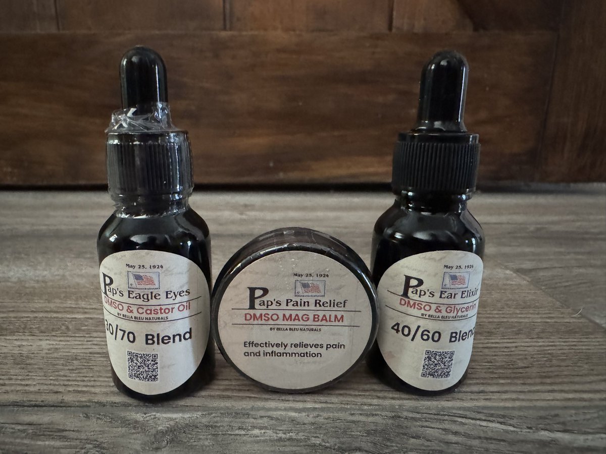 bbleunaturals's tweet image. Friday Freebie…. Eyes, Ears and DMSO Mag Balm giveaway.  

Follow, like and share.   

Shop 🔗 in bio. 

@lastnunny @KaiLuke9052 @Tho_ModernMissy