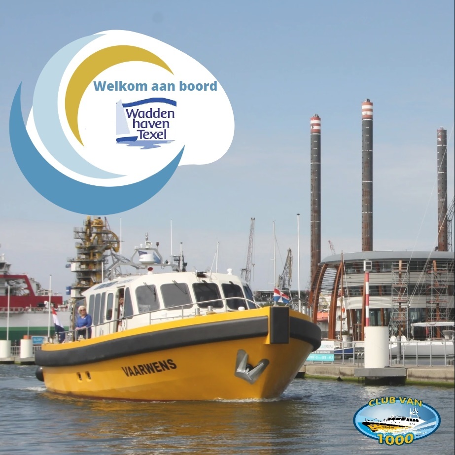 Samen maken we het verschil!
Met veel dankbaarheid en waardering heten we @WaddenhavenTexel welkom als nieuwe partner van de Club van 1000 voor Stichting Vaarwens. Dankzij deze steun kunnen wij onvergetelijke vaardagen blijven realiseren.