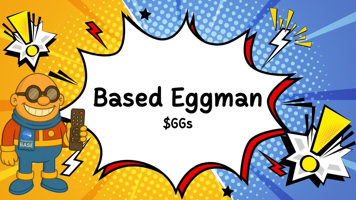 Base Chain! Based Eggman Currently Raised over 50.000$ on Phase 1 of  Presale. The most advantaged phase of presale %50 finished. There are few  spots left for chads. We are creating a