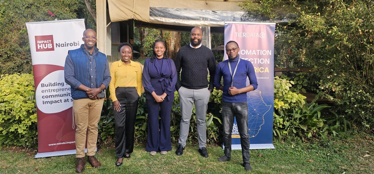 Tier_Data's tweet image. New partnership alert 🎊 📣 
Tier Data x Impact Hub is officially live.

We’re excited to kick off this collaboration with Impact Hub Nairobi a launchpad for African founders building tech-or-good solutions with real-world impact. 

Let’s turn great ideas into great software!
