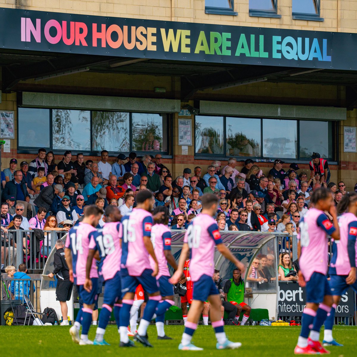 One of our biggest ever September crowds on Saturday afternoon pushing us towards an important victory 🙌 

Thank you for your incredible support 💖💙