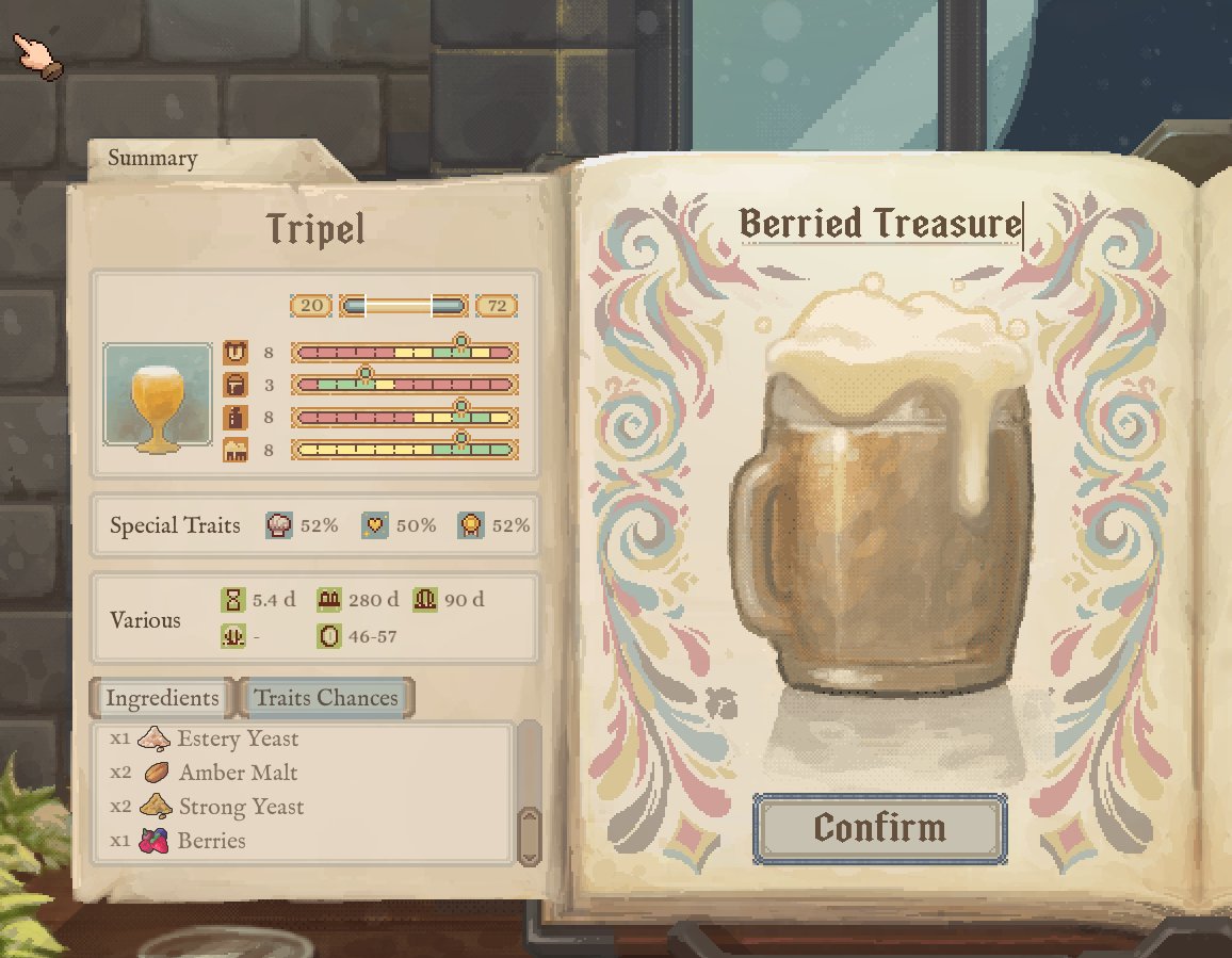 To like Tripel ales is one thing… to love them even more with cheesy, punny names is another!🍻⛪
#indiegame #pixelart #tycoon