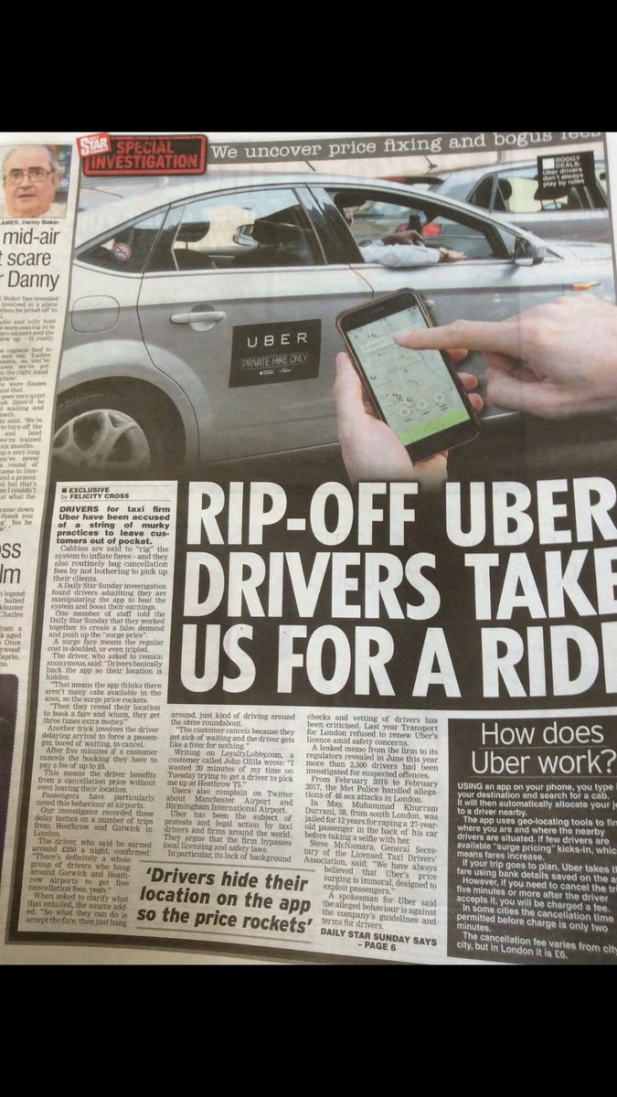 King61B's tweet photo. Oh look what came up on my FB page memories 7 yrs ago how apt nothing changes #UberRipOff https://t.co/n2VM05EyE8
