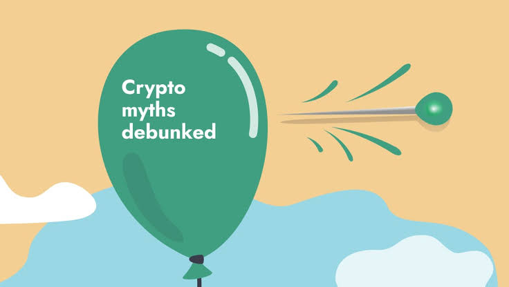 iamharxh's tweet image. ⏳ Welcome back to #LearnKaroCryptoKaro Ep11
Topic: Crypto Myths Debunked in 60 Seconds 🧵

Crypto is powerful but full of misconceptions. Let’s bust some of the biggest myths 👇
#LearnKaroCryptoKaro #Web3series