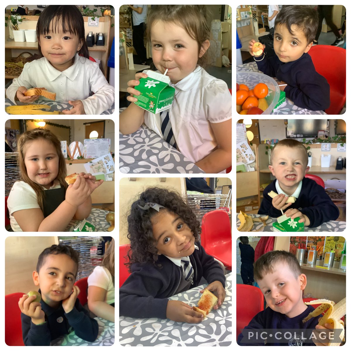Receptionmonksd's tweet image. 🍎🧃 #ClassR3 loves snack time. Smiles, chatter, and full tummies all around!
#HappyClassroom #SnackBreak