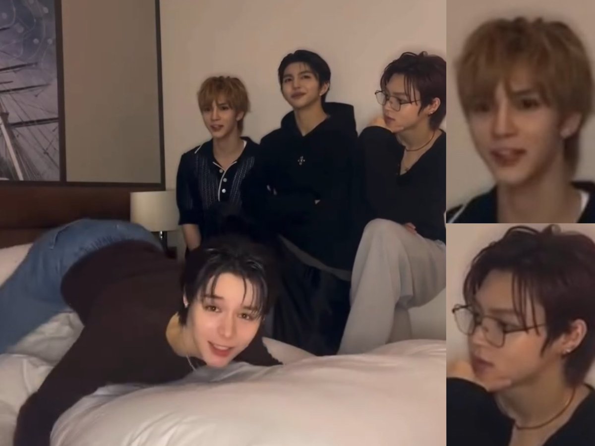 adorablybearyJJ's tweet photo. boys, what are you looking at?? 😭😭
#JustinJay #JayJay #Justin #저스틴 #Daniel #Kasho #Haruta #SMTR25 https://t.co/uCIRhWwGRv