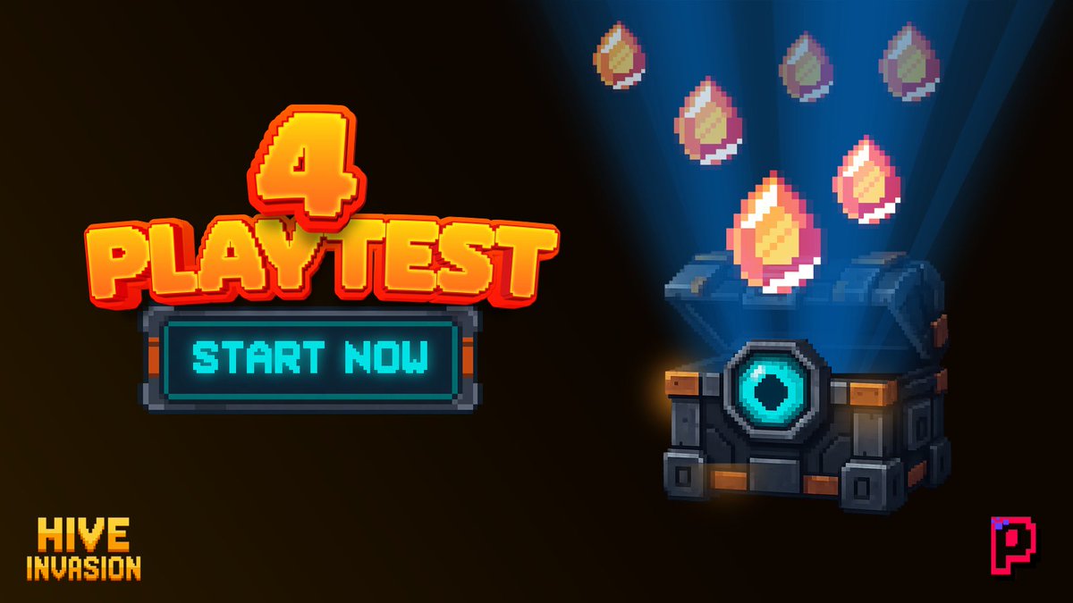 Hive Invasion Playtest #4 is LIVE!

📅 Sept 9–16, 13:00 UTC
💰 Earn DUST based on your rank
🗝 Claim Chests with new weapons
⚔ 1 Week Leaderboard, climb to the top

One week. One leaderboard. Endless rewards.
👉Join now:  pixcape.games/playtest