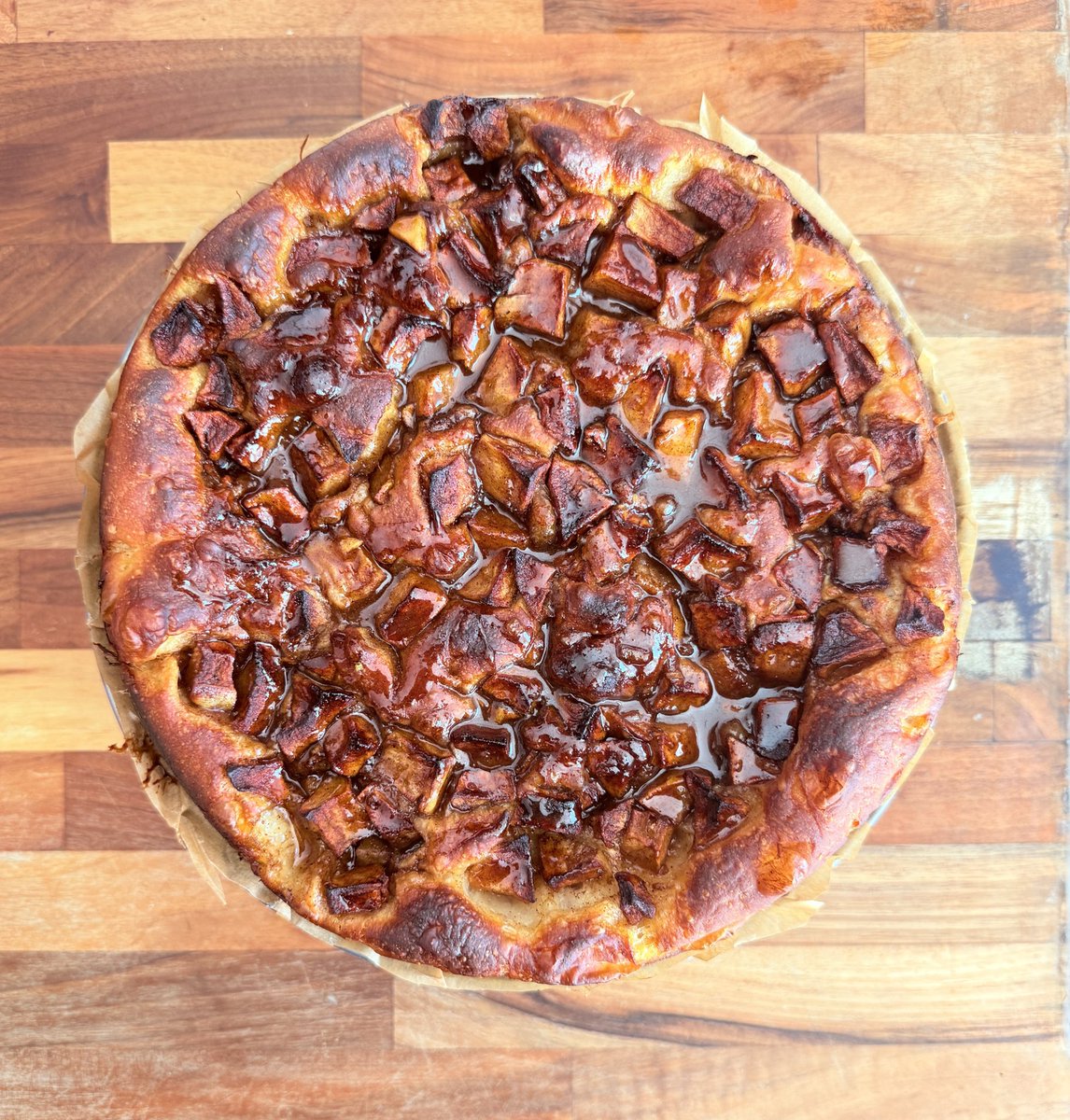 Made cinnamon apple focaccia :)