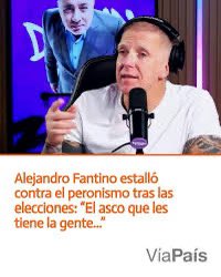 Luego de la victoria de Fuerza Patria en la provincia de Buenos Aires, el Pauta Fantino, personaje entrañable de la picaresca mediática, nos recuerda que “la gente le tiene asco al peronismo”. Es un profesional aguerrido: nunca dejaría que la realidad lo distraiga de sus