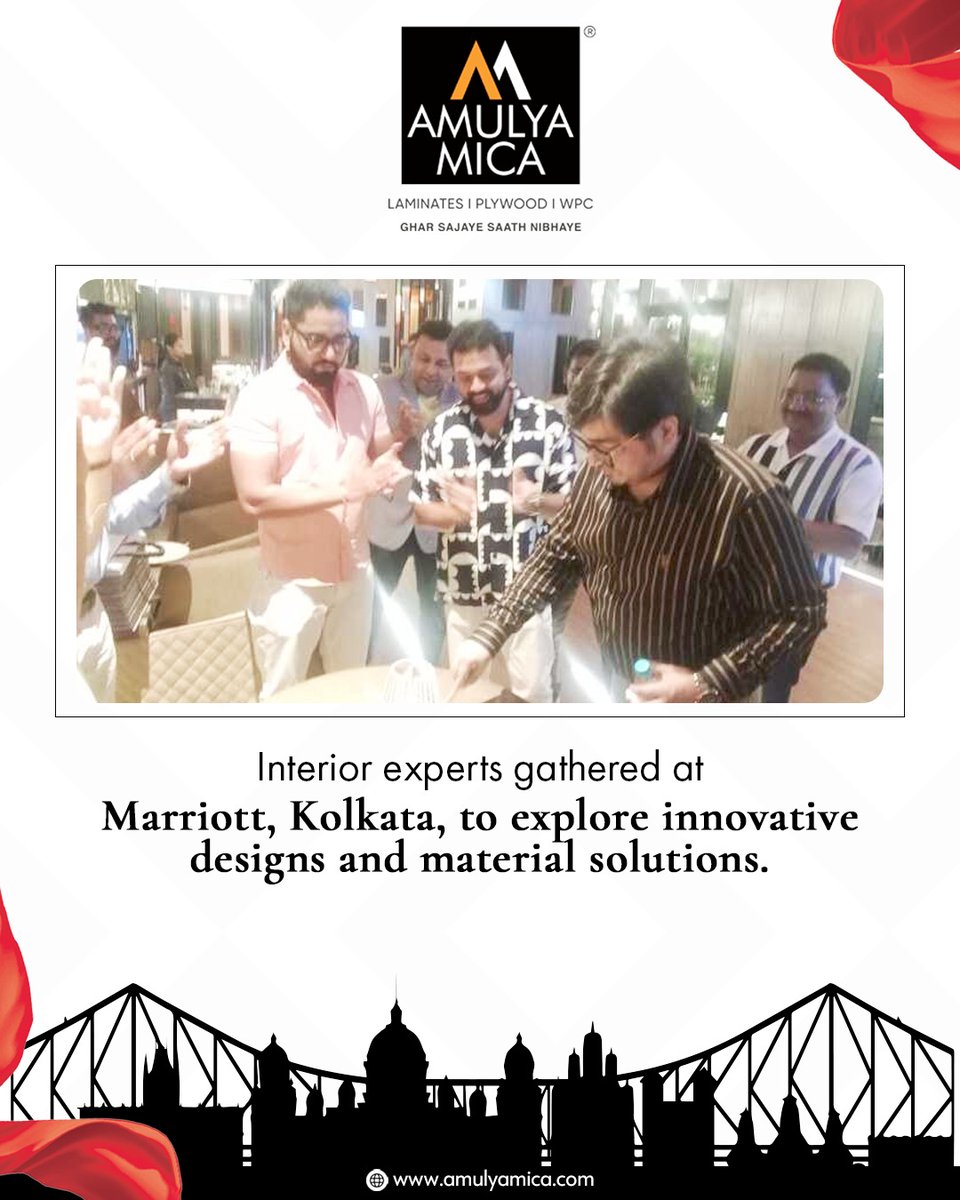 Amulya_Mica's tweet image. On 19th August 2025 at Marriott Kolkata, Amulya Mica hosted a session where interior experts shared ideas on modern designs and materials.
* - - - -
🌐: amulyamica.com
* - - - -
#AmulyaMica #KolkataEvent #InteriorExperts #DesignSession