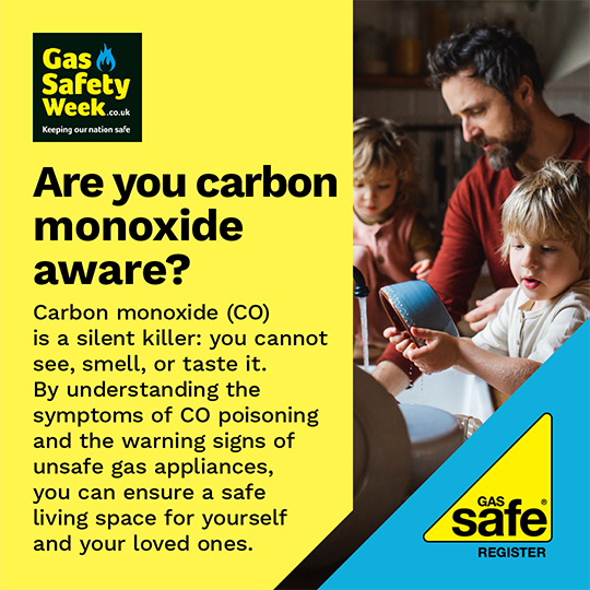 DandG_Support's tweet photo. No matter your role, it's vital to understand CO poisoning symptoms and the warning signs of unsafe gas appliances. 

Get your home, and the homes of your loved ones, equipped with an audible CO alarm and remember to test it regularly. 

Find out more https://t.co/eZx73O7Aaz. https://t.co/nWfrVZwkqO