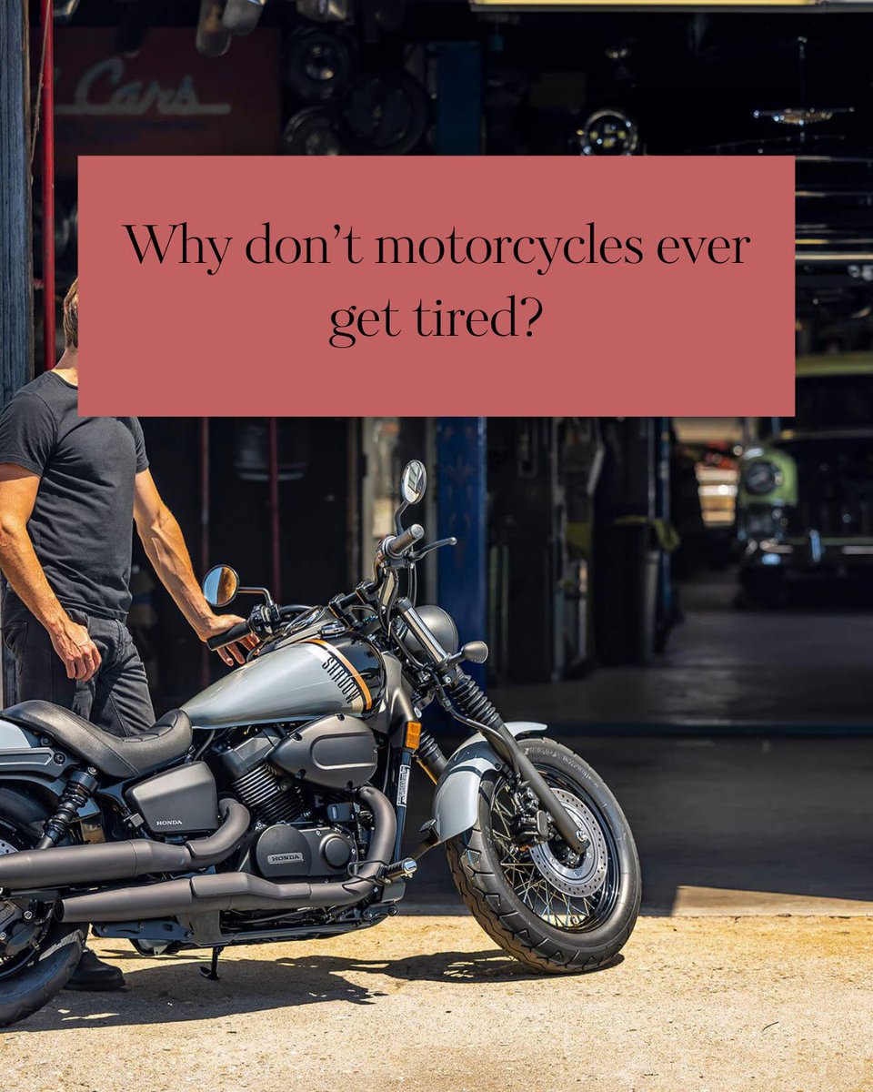 RCH_Powersports's tweet image. Always two-tired, never too tired. #MotorcycleHumor