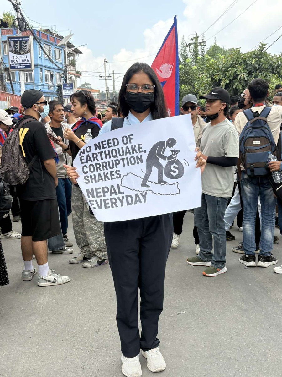 South Asia is roaring against Corruption 

🇱🇰 Sri Lanka stood up
🇧🇩 Bangladesh fought back
🇮🇩 Indonesia joined in
🇵🇭 Philippines too

🇳🇵 Latest: Nepal on the move!