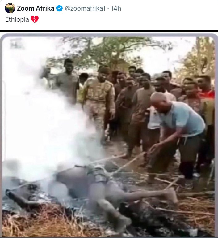 A real charlatan. What an embarrassment. Juxtapose his croc tears with 👇which is an everyday occurrence since the crook rise to power.