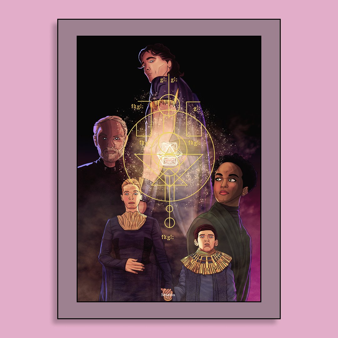 Iam_Sparda's tweet photo. Just finished a new Foundation fan art piece that's inspired by the way the series blends science, mysticism & fate.
Lee Pace as Day is my favorite actor from the show.
#FoundationSeries #FanArt #SciFiArt https://t.co/AL3D6KfOQ9