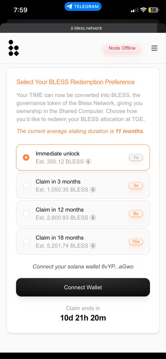 Azmain Takib CLONE (Ø,G) (@azmaintakibb) on Twitter photo Allocation after running my laptop for 184+ days 🤡🤡🤡 
It's totally a loss project . Will get a 3$ max rewards for 184+ days running node(maybe less cz of multiplier) but like seriously bruh?? 
Its last time I am running a node..!
<a href="/theblessnetwork/">Bless</a>  scam Allocation after running my laptop for 184+ days 🤡🤡🤡 
It's totally a loss project . Will get a 3$ max rewards for 184+ days running node(maybe less cz of multiplier) but like seriously bruh?? 
Its last time I am running a node..!
<a href="/theblessnetwork/">Bless</a>  scam