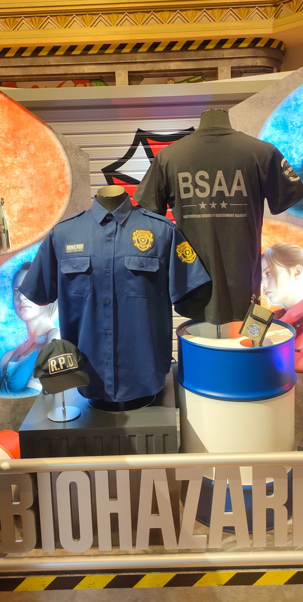 USJ 限定 バイオハザード 警官 制服 M USJ 限定 バイオハザード 警官 制服 シャツ Mサイズ｜Yahoo