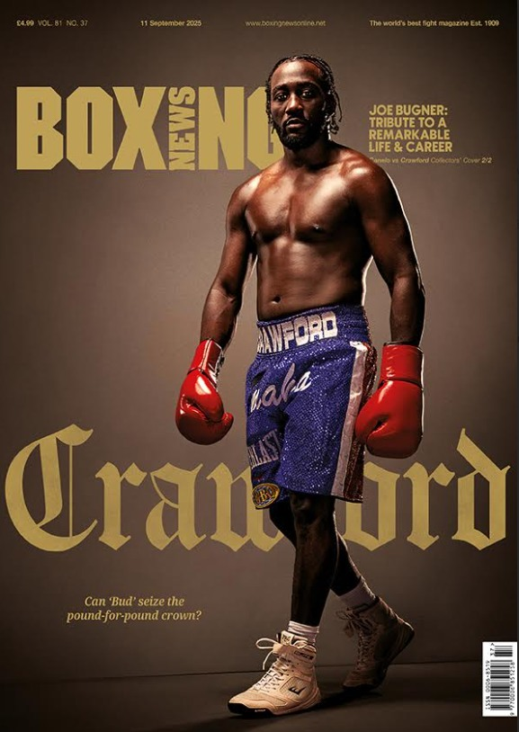 While I regularly encourage you to buy a copy of <a href="/BoxingNewsED/">Boxing News</a>, this week you might want to buy TWO copies! That's because we are running dual covers to celebrate Saturday's Canelo vs Crawford superfight. Or if you can only stretch to one, pick your favourite boxer of the two.