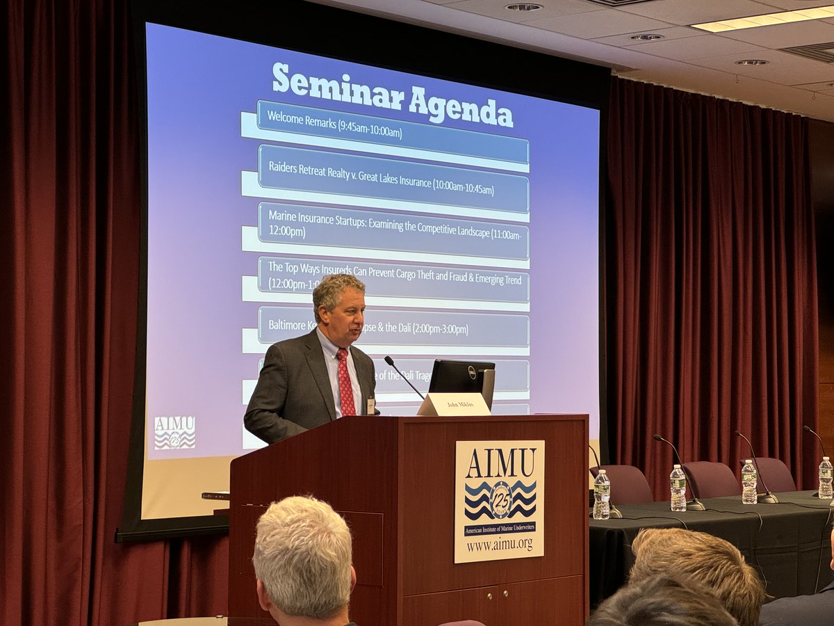 AIMU Education - registration for the Marine Insurance Day seminar (October 1) is open. Register at aimu.org/events/icalrep…