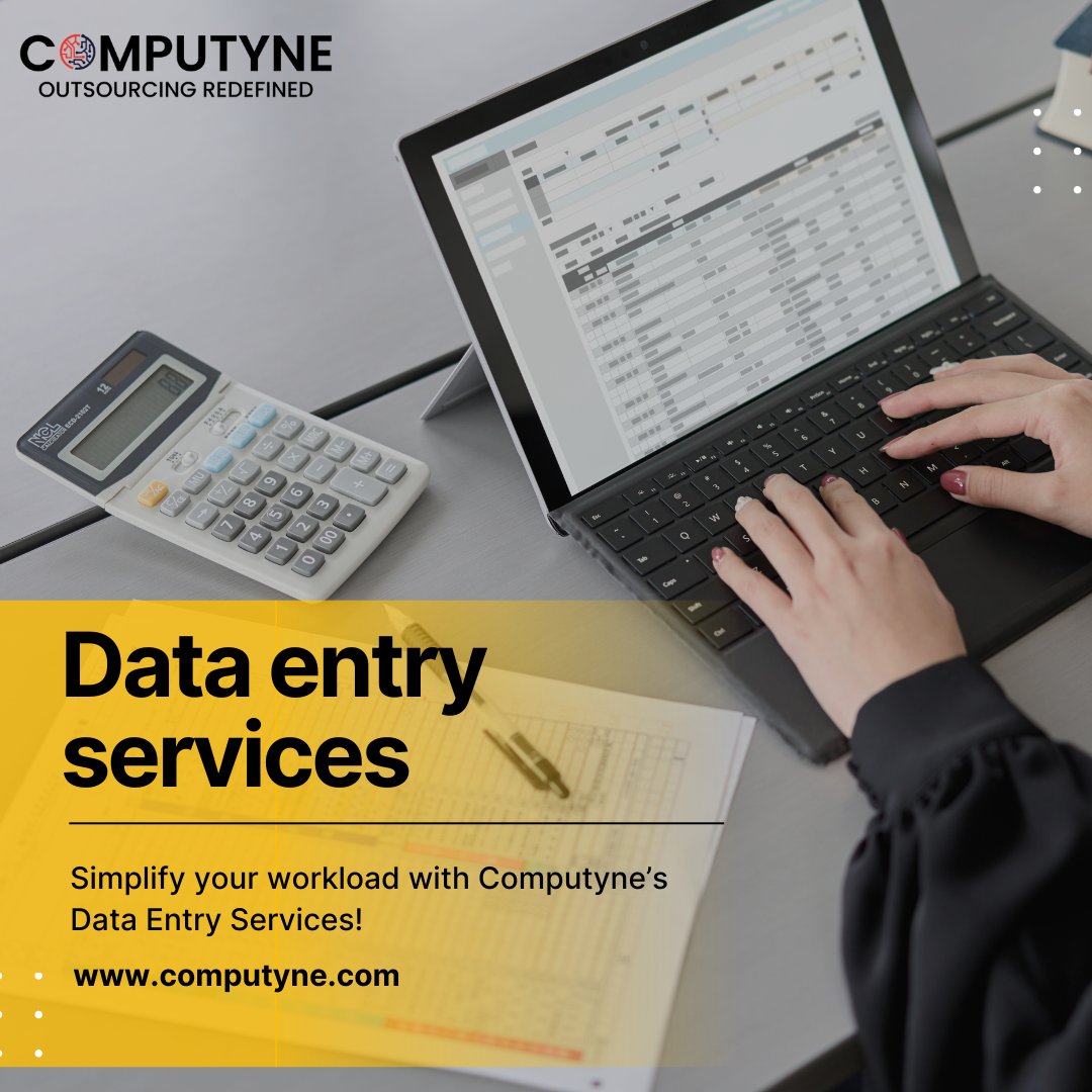 computyne's tweet image. From digitizing records & managing databases to ensuring accuracy, security, and cost-efficiency—we’ve got you covered. Our expert team delivers fast, error-free, and scalable solutions, enabling you to focus on growing your business.
Website: computyne.com
#DataEntry
