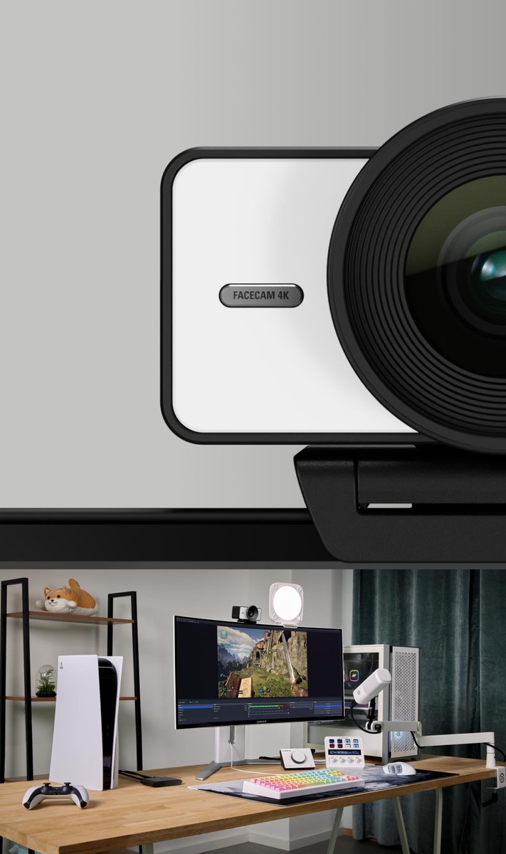 elgatoDE's tweet image. Facecam 4K ist ab sofort in diesen vier fantastischen Farben erhältlich:

⚫️ Schwarz
🟢 Pine
⚪️ Weiß
🔘 Carbon

Schnappt euch jetzt eure Facecam 4K in der Farbe eurer Wahl. Hier:
📸 elgato.com/p/facecam-4k