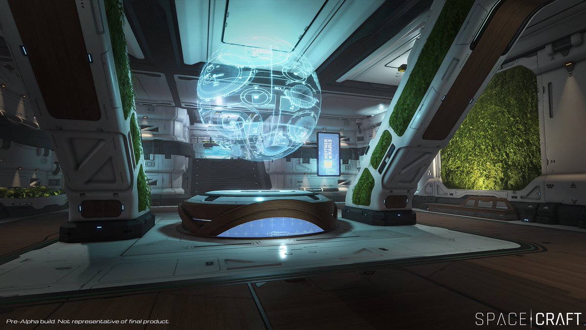 Space space stations can offer unique floors tied to specific systems or  quests, like the one shown here., image size:1200x675