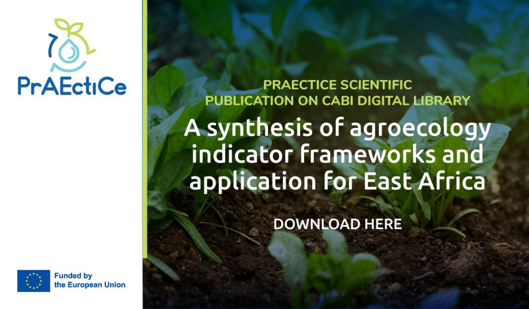 Our new publication has been published on the CABI digital library! a publishing network that provides information and applies scientific expertise to solve problems in agriculture and the environment.

Download here: praectice.eu/scientific-pub…

#Agroecology #Publications